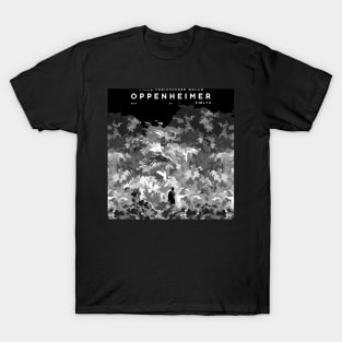 OPPENHEIMER Black and White T-Shirt